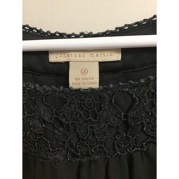 Jonathan Martin Black Shift Dress Size 4‎ - Picture 2 of 5